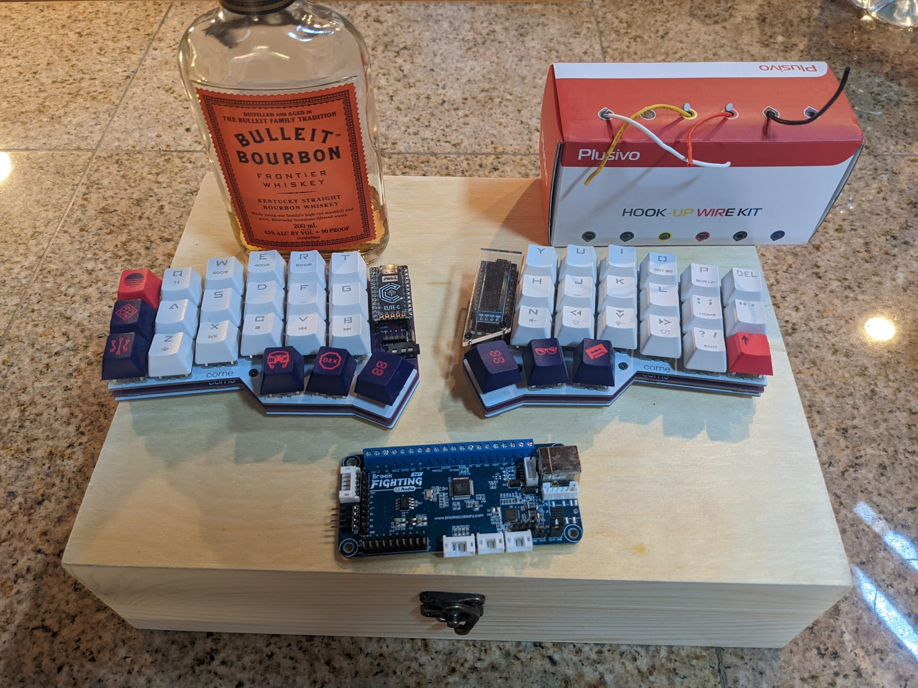Controller parts and wiring